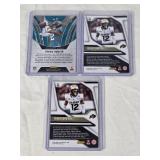 Lot of 3 Travis Hunter Rookie Cards featuring Panini Prizm and Prizm Elevate Lot of 3 Travis Hunter Rookie Cards featuring Panini Prizm and Prizm Elevate