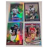 Lot of 6 Refractors Featuring Walter Payton, Reggie Bush, Donovan McNabb, Christian McCaffrey, Edgerrin James, and Ray Lewis Lot of 6 Refractors Featuring Walter Payton, Reggie Bush, Donovan McNabb, Christian McCaffrey, Edgerrin James, and Ray Lewis