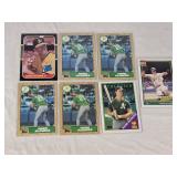 Lot of 6 Mark McGwire Baseball Cards including Donruss Rated Rookie and Topps cards. Lot of 6 Mark McGwire Baseball Cards including Donruss Rated Rookie and Topps cards.