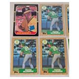 Lot of 6 Mark McGwire Baseball Cards including Donruss Rated Rookie and Topps cards. Lot of 6 Mark McGwire Baseball Cards including Donruss Rated Rookie and Topps cards.