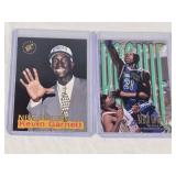 Lot of 2 Kevin Garnett Rookie Basketball Cards - Includes Topps Stadium Club and Fleer Ultra sets featuring Minnesota Timberwolves. Lot of 2 Kevin Garnett Rookie Basketball Cards - Includes Topps Stadium Club and Fleer Ultra sets featuring Minnesota Timberwolves.