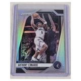 Anthony Edwards 2024-25 Panini Prizm Silver Holo #100 - Minnesota Timberwolves Basketball Card Anthony Edwards 2024-25 Panini Prizm Silver Holo #100 - Minnesota Timberwolves Basketball Card