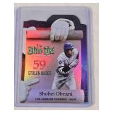 Shohei Ohtani 2022 Topps Foil Insert Die Cut #MNL-2 - Los Angeles Dodgers Baseball Card Shohei Ohtani 2022 Topps Foil Insert Die Cut #MNL-2 - Los Angeles Dodgers Baseball Card