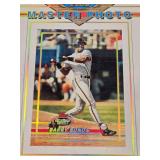Barry Bonds 1993 Topps Stadium Club Master Photo 8' - San Francisco Giants Baseball Card Barry Bonds 1993 Topps Stadium Club Master Photo 8' - San Francisco Giants Baseball Card