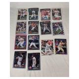 Lot of 14 Baseball Rookie Cards Featuring Adley Rutschman, Evan Carter, and Colton Cowser. Includes various brands with special features like holographic and holiday designs. Lot of 14 Baseball Rookie Cards Featuring Adley Rutschman, Evan Carter, and Colton Cowser. Includes various brands with special features like holographic and holiday designs.