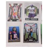 Lot of 9 Rookie Football Cards Featuring Bryce Young, DeAndre Hopkins, and Others Lot of 9 Rookie Football Cards Featuring Bryce Young, DeAndre Hopkins, and Others