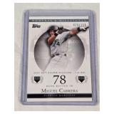 Miguel Cabrera 2005 Topps Moments & Milestones #78 and Numbered 15/50 - Florida Marlins Baseball Card Miguel Cabrera 2005 Topps Moments & Milestones #78 and Numbered 15/50 - Florida Marlins Baseball Card