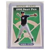 Derek Jeter Rookie 1993 Topps #98 - New York Yankees Baseball Card Derek Jeter Rookie 1993 Topps #98 - New York Yankees Baseball Card