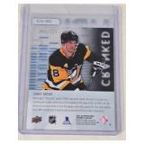Sidney Crosby 2022-23 Upper Deck Synergy Cranked #CU-SC and Numbered 177/249 - Pittsburgh Penguins Hockey Card Sidney Crosby 2022-23 Upper Deck Synergy Cranked #CU-SC and Numbered 177/249 - Pittsburgh Penguins Hockey Card
