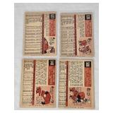 Lot of 4 Vintage High Number 1959 Baseball Cards Featuring Bob Speake, Art Fowler, Solly Hemus, and Elmer Singleton. Lot of 4 Vintage High Number 1959 Baseball Cards Featuring Bob Speake, Art Fowler, Solly Hemus, and Elmer Singleton.