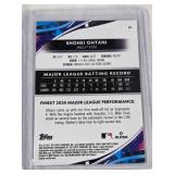 Shohei Ohtani 2021 Topps Finest #54 - Los Angeles Angels Baseball Card Shohei Ohtani 2021 Topps Finest #54 - Los Angeles Angels Baseball Card