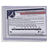 Austin Riley 2023 Bowman Pink Parallel SP #59 and Numbered 94/299 - Atlanta Braves Baseball Card Austin Riley 2023 Bowman Pink Parallel SP #59 and Numbered 94/299 - Atlanta Braves Baseball Card