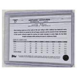 Anthony Edwards 2025 Topps Chrome Refractor #77 - Minnesota Basketball Card Anthony Edwards 2025 Topps Chrome Refractor #77 - Minnesota Basketball Card