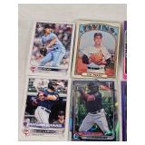 Lot of 22 Minnesota Twins Baseball Cards Featuring Players Like David Ortiz, Royce Lewis, and Joe Ryan with Rookies and Holo Features Lot of 22 Minnesota Twins Baseball Cards Featuring Players Like David Ortiz, Royce Lewis, and Joe Ryan with Rookies and Holo Features