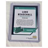 Luke Keaschall 2024 Donruss Optic Blue Laser Prizm #152 - Minnesota Baseball Card Luke Keaschall 2024 Donruss Optic Blue Laser Prizm #152 - Minnesota Baseball Card