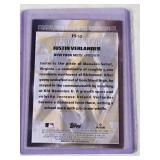 Justin Verlander 2023 Topps 'Favorite Sons' Black Border #FS-17 and Numbered 167/299 - New York Mets Baseball Card Justin Verlander 2023 Topps 'Favorite Sons' Black Border #FS-17 and Numbered 167/299 - New York Mets Baseball Card