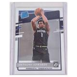 Anthony Edwards Rookie 2020-21 Panini Donruss Optic #151 - Minnesota Timberwolves Basketball Card Anthony Edwards Rookie 2020-21 Panini Donruss Optic #151 - Minnesota Timberwolves Basketball Card