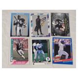 Lot of 6 Bo Jackson Football and Baseball Cards Lot of 6 Bo Jackson Football and Baseball Cards