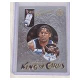 Anthony Edwards 2021-22 Panini Illusions King of Cards #13 - Minnesota Timberwolves Basketball Card Anthony Edwards 2021-22 Panini Illusions King of Cards #13 - Minnesota Timberwolves Basketball Card