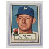 Joe Muir 1952 Topps #154 - Pittsburgh Pirates Vintage Baseball Card Joe Muir 1952 Topps #154 - Pittsburgh Pirates Vintage Baseball Card