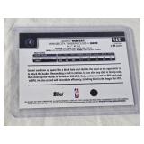 Rudy Gobert 2025 Topps Chrome Blue Wave Refractor #165 and Numbered 93/150 - Minnesota Timberwolves Basketball Card Rudy Gobert 2025 Topps Chrome Blue Wave Refractor #165 and Numbered 93/150 - Minnesota Timberwolves Basketball Card