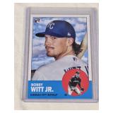 Bobby Witt Jr. Rookie 2022 Topps #89 - Kansas City Royals Baseball Card Bobby Witt Jr. Rookie 2022 Topps #89 - Kansas City Royals Baseball Card