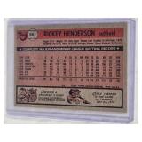 Rickey Henderson 1981 Topps #261 - Oakland Athletics Vintage Baseball Card Rickey Henderson 1981 Topps #261 - Oakland Athletics Vintage Baseball Card