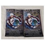 Lot of 2 Unopened Packs of 2022-23 Metal Universe Hockey Lot of 2 Unopened Packs of 2022-23 Metal Universe Hockey