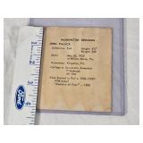 John Paluck 1960 Kahn's Compliments - Washington Redskins Vintage Football Card John Paluck 1960 Kahn's Compliments - Washington Redskins Vintage Football Card