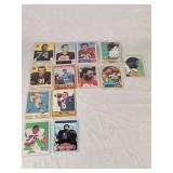 Lot of 13 Vintage Football Cards Featuring Franco Harris, Earl Morrall, and Others Lot of 13 Vintage Football Cards Featuring Franco Harris, Earl Morrall, and Others