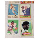Lot of 13 Vintage Football Cards Featuring Franco Harris, Earl Morrall, and Others Lot of 13 Vintage Football Cards Featuring Franco Harris, Earl Morrall, and Others