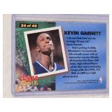 Kevin Garnett Rookie 1996 Fleer Class Encounters Insert #24 - Minnesota Timberwolves Basketball Card Kevin Garnett Rookie 1996 Fleer Class Encounters Insert #24 - Minnesota Timberwolves Basketball Card
