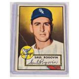 Saul Rogovin 1952 Topps #159 - Chicago White Sox Vintage Baseball Card Saul Rogovin 1952 Topps #159 - Chicago White Sox Vintage Baseball Card