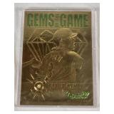 Cal Ripken Jr. 1993 Bleachers Gems of the Game 23KT Gold Card #345/1998 - Baltimore Orioles Baseball Card Cal Ripken Jr. 1993 Bleachers Gems of the Game 23KT Gold Card #345/1998 - Baltimore Orioles Baseball Card