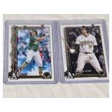Lot of 2 Nick Kurtz Rookie Cards including Topps Update Series Rookie Debut and Holiday Edition. Lot of 2 Nick Kurtz Rookie Cards including Topps Update Series Rookie Debut and Holiday Edition.