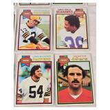 Lot of 20 Vintage 1979 Topps Football Cards Featuring Players from the New England Patriots, Green Bay Packers, and Others Lot of 20 Vintage 1979 Topps Football Cards Featuring Players from the New England Patriots, Green Bay Packers, and Others