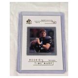 Brett Favre Rookie 1998 SP Authentic Rookie Time Warp Numbered 1640/2000 - Atlanta Falcons Football Card Brett Favre Rookie 1998 SP Authentic Rookie Time Warp Numbered 1640/2000 - Atlanta Falcons Football Card
