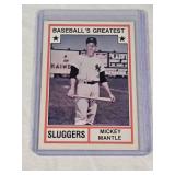 Mickey Mantle 1982 TCMA Baseball's Greatest Sluggers - New York Yankees Vintage Baseball Card Mickey Mantle 1982 TCMA Baseball's Greatest Sluggers - New York Yankees Vintage Baseball Card