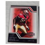 Lot of 4 Numbered Football Cards Featuring Kurt Warner, Marshall Faulk, Devery Henderson, and Patrick Willis Lot of 4 Numbered Football Cards Featuring Kurt Warner, Marshall Faulk, Devery Henderson, and Patrick Willis