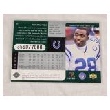 Lot of 4 Numbered Football Cards Featuring Kurt Warner, Marshall Faulk, Devery Henderson, and Patrick Willis Lot of 4 Numbered Football Cards Featuring Kurt Warner, Marshall Faulk, Devery Henderson, and Patrick Willis