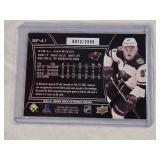 Kirill Kaprizov Rookie 2020-21 Upper Deck SPx Finite #SF-41 and Numbered 973/2999 - Minnesota Wild Hockey Card Kirill Kaprizov Rookie 2020-21 Upper Deck SPx Finite #SF-41 and Numbered 973/2999 - Minnesota Wild Hockey Card