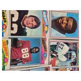 Huge Lot of Vintage Football Cards Featuring Various Players from the 1970s Era Including Teams like Dolphins, Cardinals, and Browns. Huge Lot of Vintage Football Cards Featuring Various Players from the 1970s Era Including Teams like Dolphins, Cardinals, and Browns.