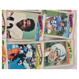 Huge Lot of Vintage Football Cards Featuring Various Players from the 1970s Era Including Teams like Dolphins, Cardinals, and Browns. Huge Lot of Vintage Football Cards Featuring Various Players from the 1970s Era Including Teams like Dolphins, Cardinals, and Browns.