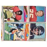 Huge Lot of Vintage Football Cards Featuring Various Players from the 1970s Era Including Teams like Dolphins, Cardinals, and Browns. Huge Lot of Vintage Football Cards Featuring Various Players from the 1970s Era Including Teams like Dolphins, Cardinals, and Browns.
