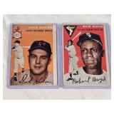Lot of 2 Vintage 1954 Topps Baseball Cards Featuring Dick Kokos and Bob Boyd Lot of 2 Vintage 1954 Topps Baseball Cards Featuring Dick Kokos and Bob Boyd