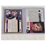 Lot of 2 Brett Favre Rookie Football Cards including 1991 Score and Pro Set Atlanta Falcons. Lot of 2 Brett Favre Rookie Football Cards including 1991 Score and Pro Set Atlanta Falcons.