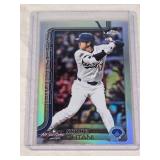 Shohei Ohtani 2025 Topps Chrome Refractor #ASGC-18 - Los Angeles Dodgers Baseball Card Shohei Ohtani 2025 Topps Chrome Refractor #ASGC-18 - Los Angeles Dodgers Baseball Card