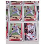 HUGE Lot of 24 Shohei Ohtani Baseball Cards featuring Elites of the Game, Souvenirs, Pitcher/Designated Hitter, and MVP Caliber cards. HUGE Lot of 24 Shohei Ohtani Baseball Cards featuring Elites of the Game, Souvenirs, Pitcher/Designated Hitter, and MVP Caliber cards.