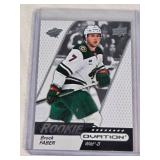 Brock Faber Rookie 2023-24 Upper Deck Ovation #102 - Minnesota Wild Hockey Card Brock Faber Rookie 2023-24 Upper Deck Ovation #102 - Minnesota Wild Hockey Card