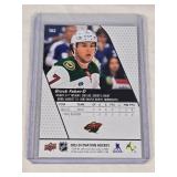 Brock Faber Rookie 2023-24 Upper Deck Ovation #102 - Minnesota Wild Hockey Card Brock Faber Rookie 2023-24 Upper Deck Ovation #102 - Minnesota Wild Hockey Card